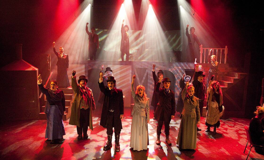 SPECTATCULAR PERFORMANCES: The Encore Theatre Company's production of Sweeney Todd at the Earl Arts Centre. Encore is one of seven companies performing for the centre's 25th anniversary. Picture: Supplied