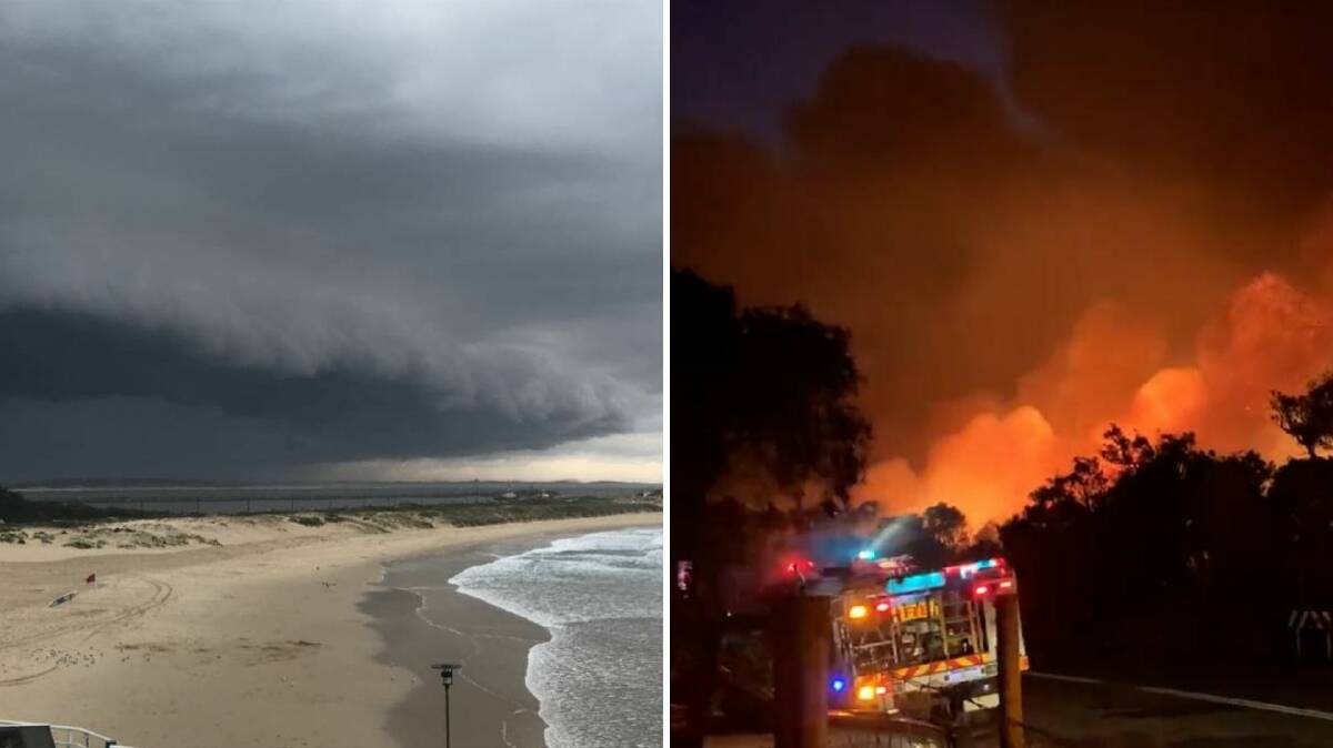 WILD WEATHER: Storms hit the east coast while fires and heatwaves plague the west.