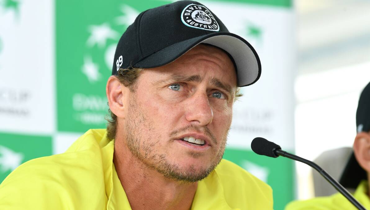 Wrong call: Australian Davis Cup captain Lleyton Hewitt is critical of the changes to the Davis Cup, a competition where he always rose to the occasion. Picture: AAP Image/Dave Hunt.