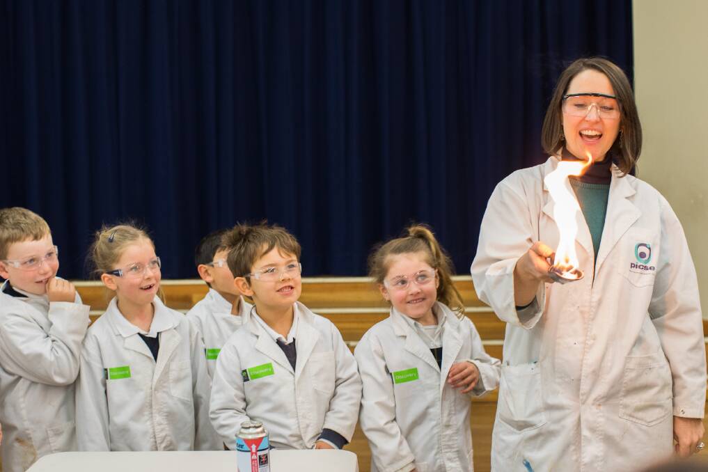 LEARNING: The Discovery Voyager program introduces STEAM subjects to regional school students.