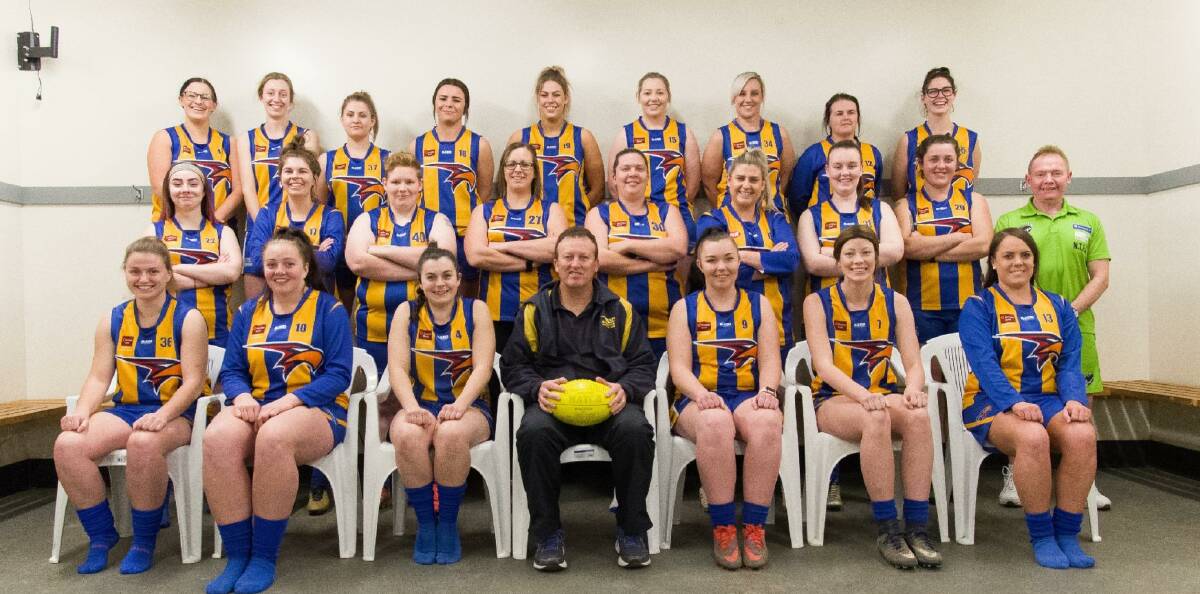 HIGH HOPES: Evandale's grand final squad. Picture: Supplied