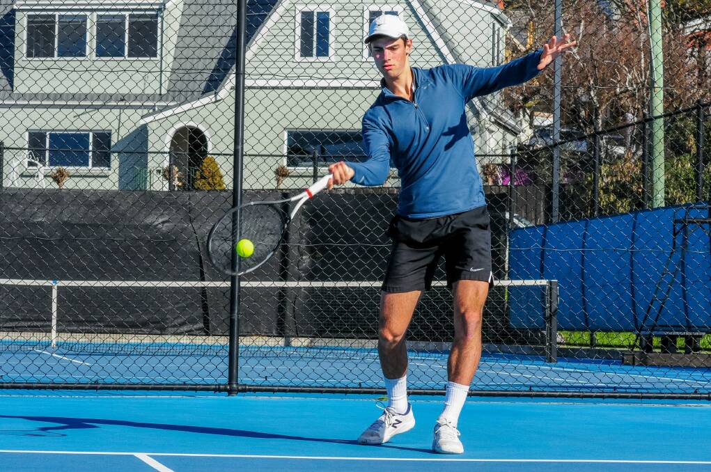Tennis talent Barnett improved from year in US