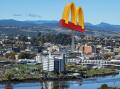 Greater Launceston could soon be home to five McDonald's stores. Digitally altered image. Picture by Paul Scambler