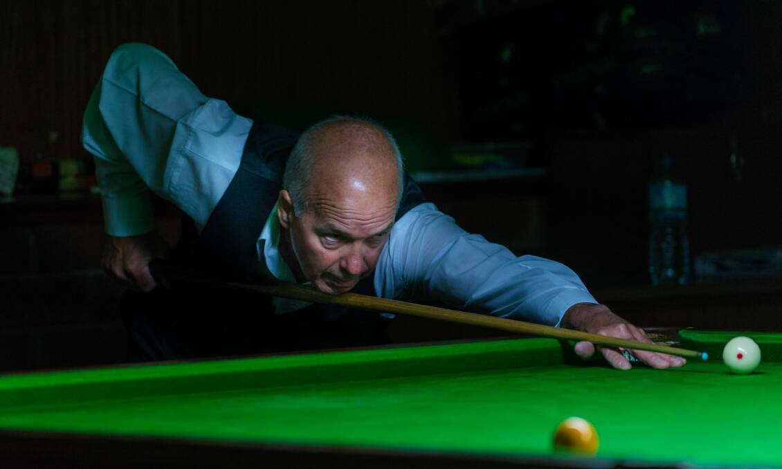 FRONT OF THE CUE: Launceston snooker champion Graeme Pickett will be among the local hopes at this weekend's inaugural Ron Atkins Classic. 
