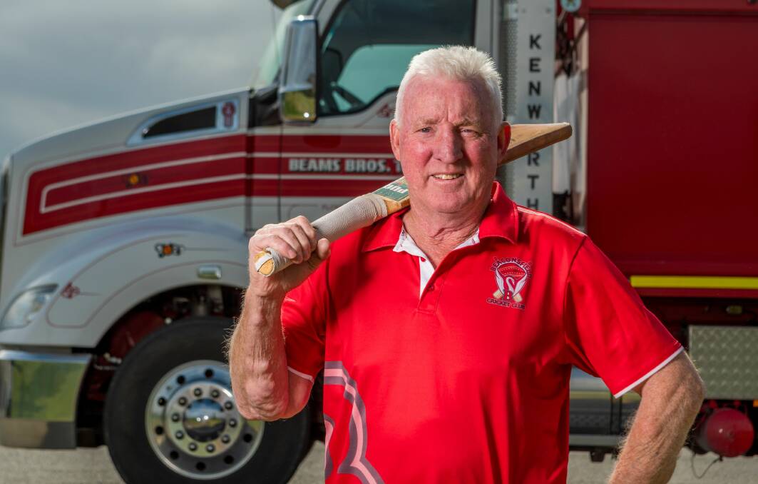 KEEP ON TRUCKIN': Beaconsfield cricketer Colin McKay will play game 600 this weekend. Pictures: Phillip Biggs