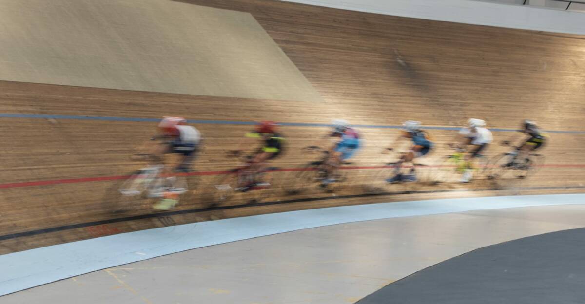 OPEN FOR BUSINESS: The Silverdome has once again become a viable training facility for developing cyclists.