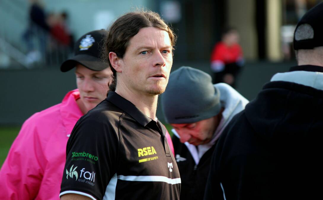 IMPORTANT EFFORT: Glenorchy coach Paul Kennedy. Picture: Hamish Geale 