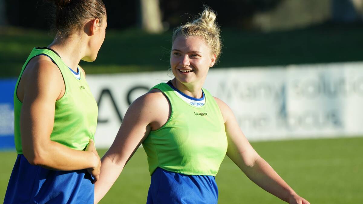 READY TO ROLL: North Melbourne's Daria Bannister. Picture: North Media 