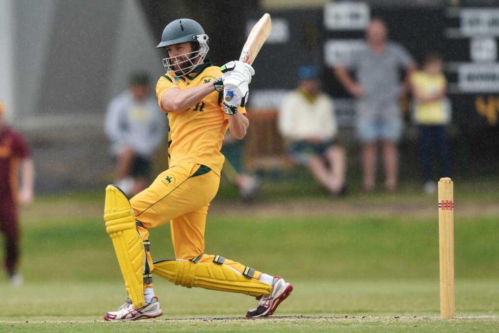 ONE BETTER: Sean Harris knocked his first century of the season last weekend after making 97 four weeks ago. The opener sits third in Cricket North's batting charts.