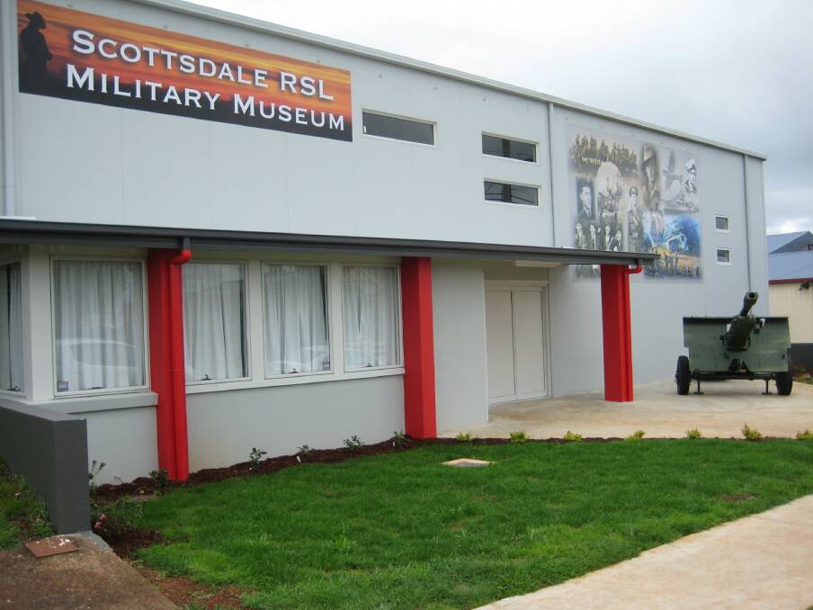 POPULAR: The Scottsdale Military Museum has attracted 200 visitors since opening in October. Picture: Supplied