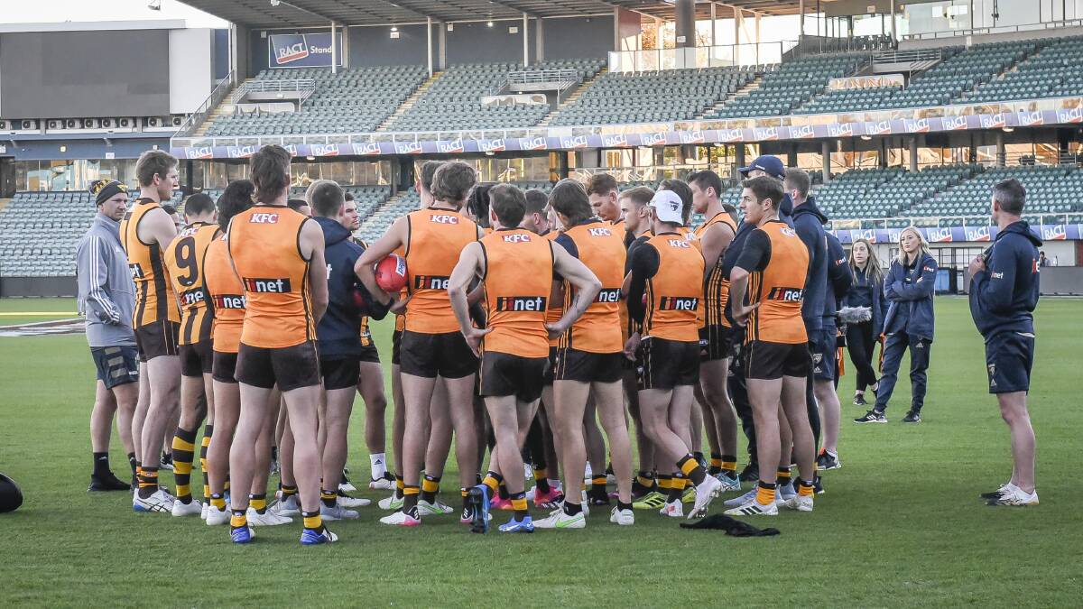 Hawks excited by new-look forward 50