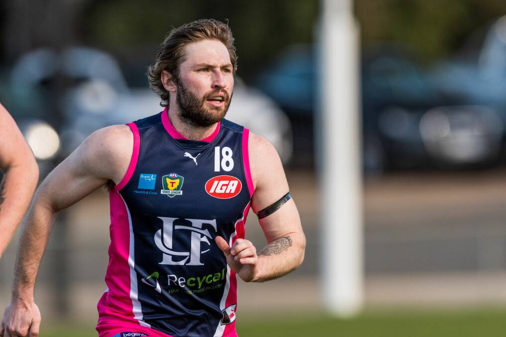 LOCKDOWN LIBERATION: Launceston utility Jake Smith has been released from two years as a key defender. Picture: Phillip Biggs