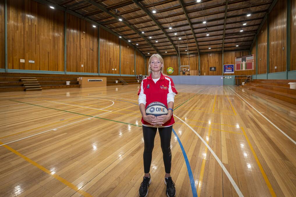 EXCITED: Launceston Tornadoes coach Sarah Veale at Elphin Sports Centre. Picture: Craig George