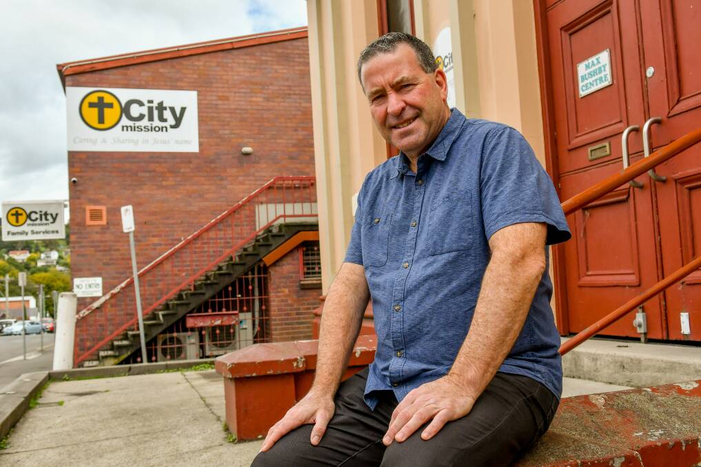 City Mission chief executive Stephen Brown. Picture by Scott Gelston