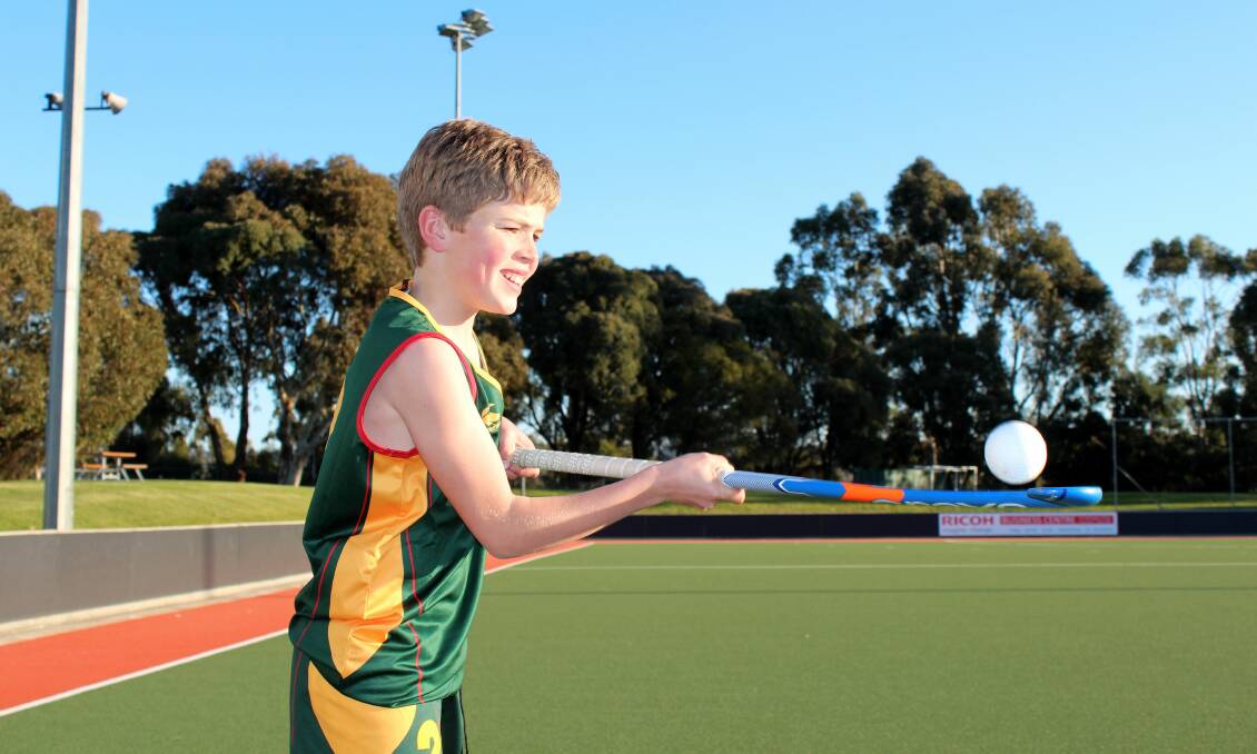 CONTROL: Exeter 11-year-old Damon White is the only Northerner in the state under-12 team set to compete in Bendigo. Picture: Hamish Geale