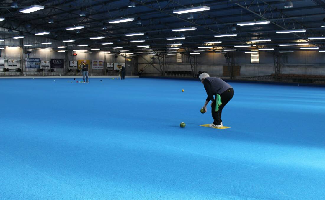WARM IN WINTER: An eight-rink indoor bowling green was opened in 1990. 