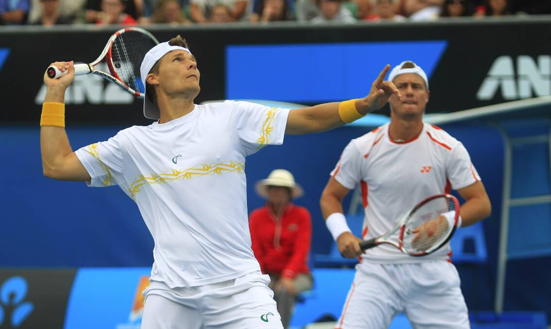PLAYER TO COACH: Peter Luczak was one of Lleyton Hewitt's long-term hitting partners. Picture: Lucy Di Paolo