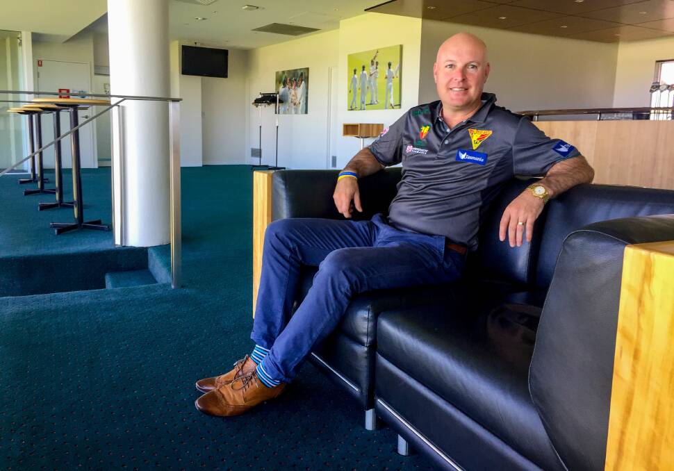 Cricket Tasmania boss Dominic Baker. Picture: Rob Shaw