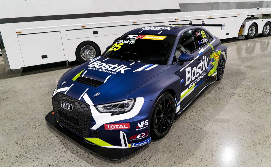 Mostert's Audi. Picture: Supplied 