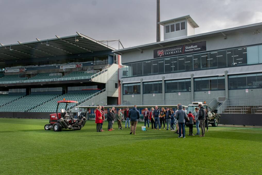 Launceston's UTAS Stadium is one of five venues set to come under Stadiums Tasmania ownership in coming months. Picture by Paul Scambler