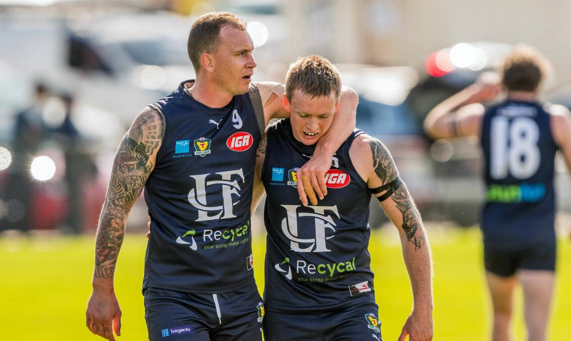 ONE IN, ONE OUT: Launceston coach Mitch Thorp will play his third game of 2021 after Dylan Riley ruptured his ACL last weekend. 