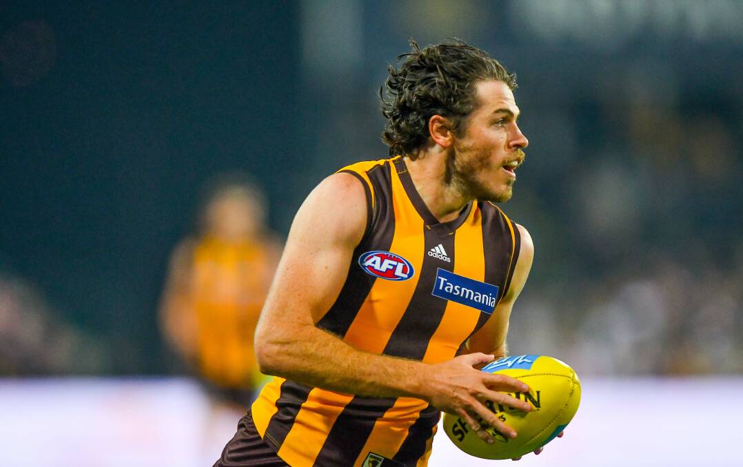 ZIPPY: Hawthorn wingman and former vice-captain Isaac Smith says the Hawks are yet to hit their straps this season. Picture: Scott Gelston 