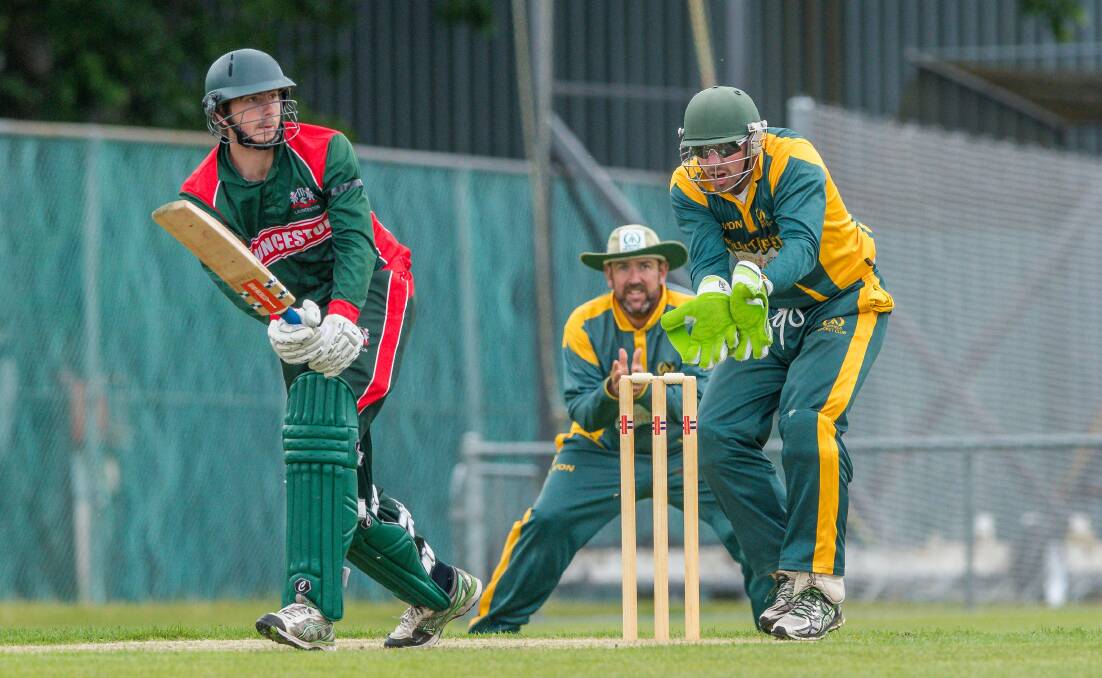 FLICK: Zac Oldenhof made 16 off 20 before becoming another victim of Aiden Marshall's bowling. 
