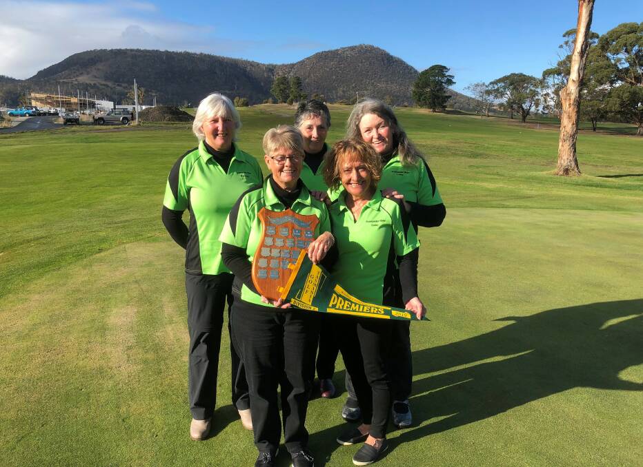 GOOD TO BE GREEN: Scamander River took out this years state division two pennant. Pictures: Supplied 