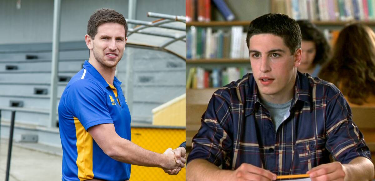 JIM COMPARISON: James Storay and Jim Levenstein. Picture: Twitter