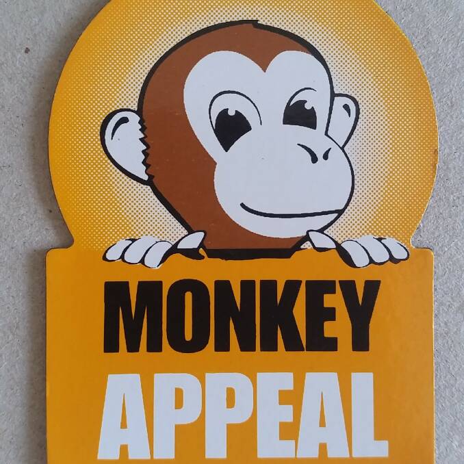MONKEY BUSINESS: Promotional fridge magnets were circulated in 2000 when City Park's monkey enclosure looked to be in danger of closing. Picture: Supplied