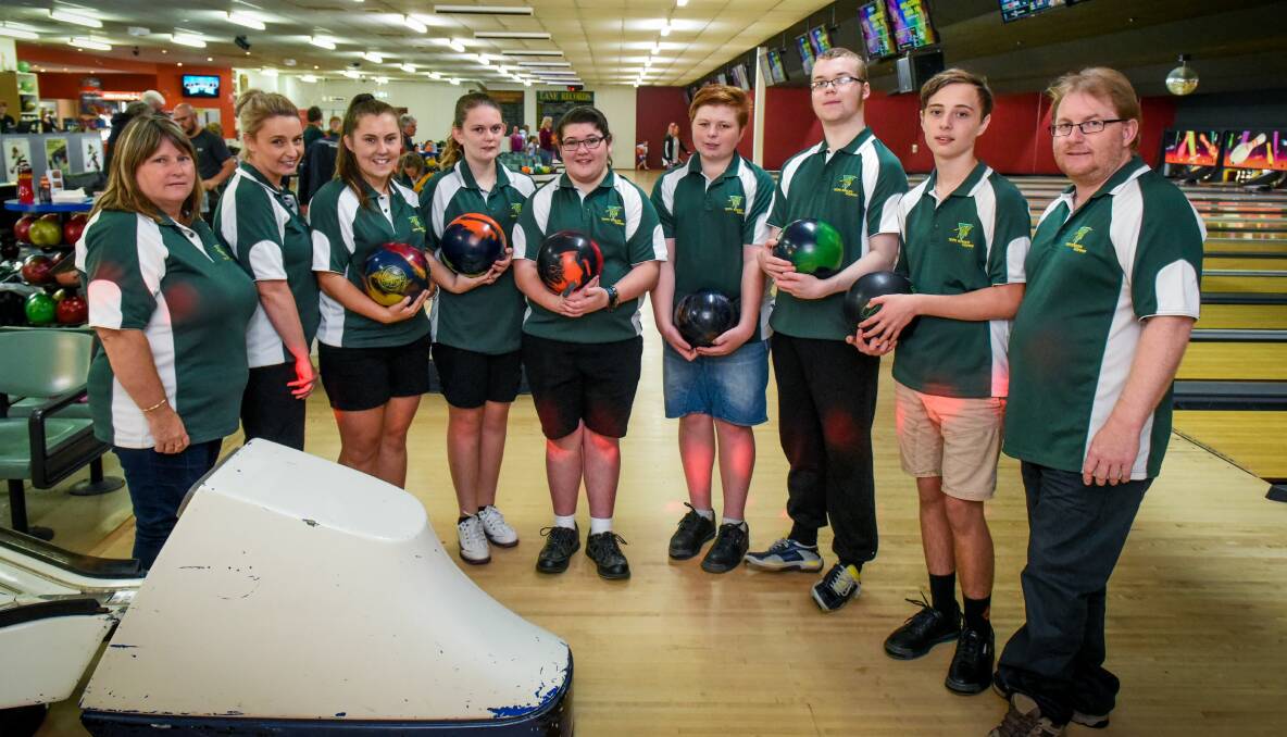 STRIKE FORCE: Captain Sarah Pennicott will lead the Tasmanian team at the national junior tenpin bowling championships. Picture: Paul Scambler