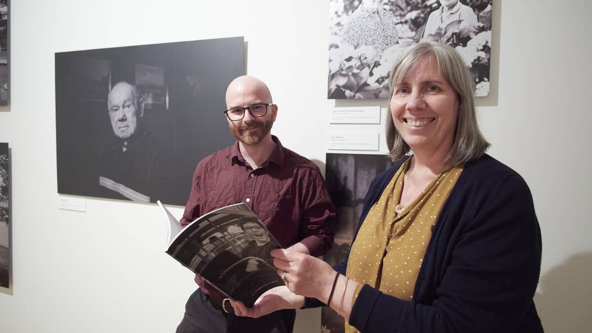 Photographer Scott Gelston and writer Bridget Arkless teamed up to create a book celebrating St Giles' 85-year anniversary. Picture by Rod Thompson