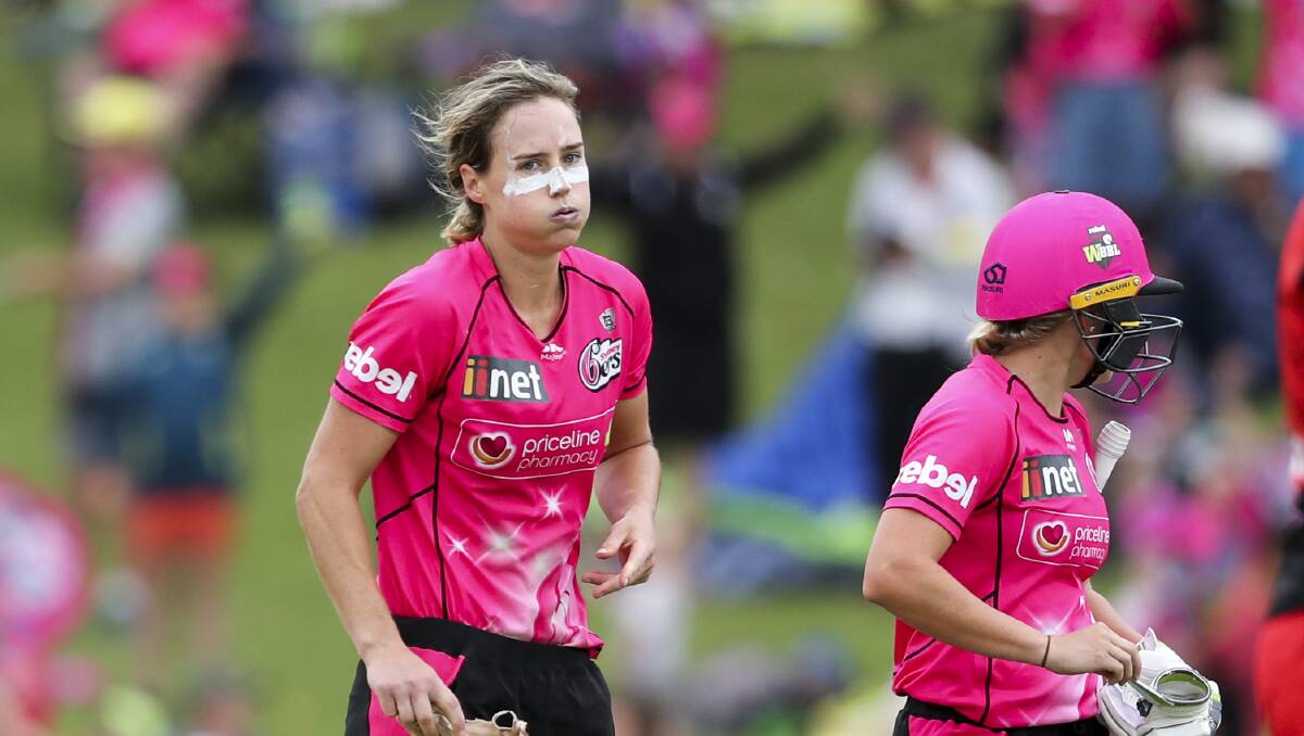LAUNCESTON-BOUND: Sydney Sixers captain Ellyse Perry. Picture: AAP