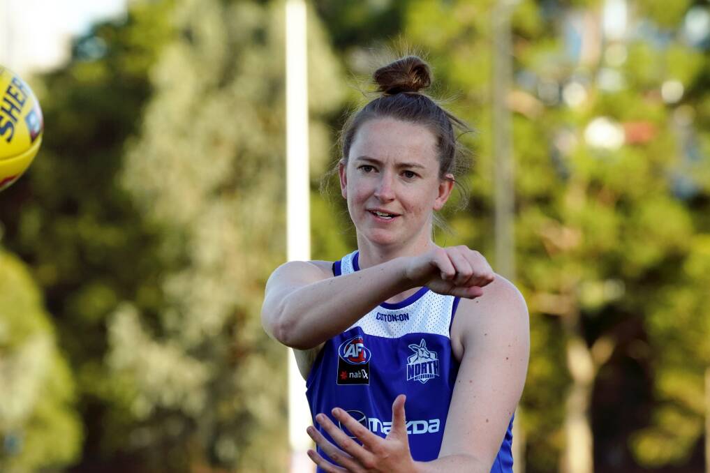NAMED: Launceston forward Brooke Brown will make her AFLW debut on Saturday night. Picture: North Media