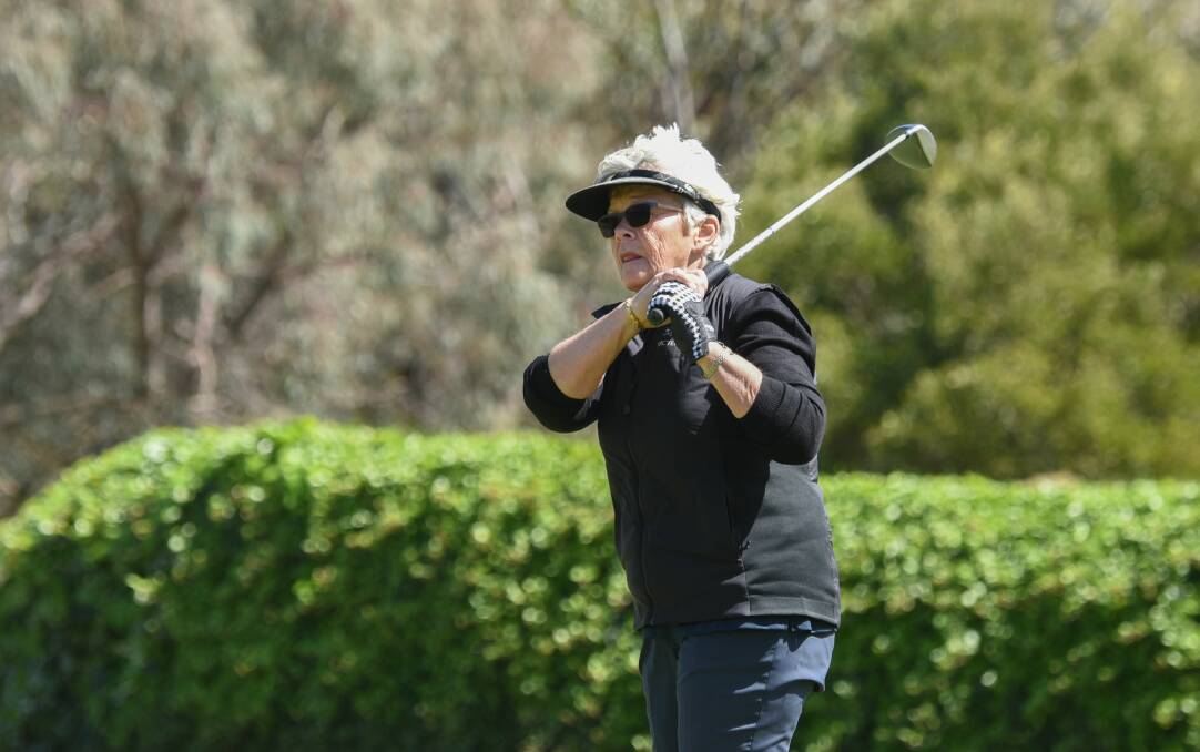 PODIUM FINISH: Launceston's Jenny Jago finished equal third in the women's stableford. 