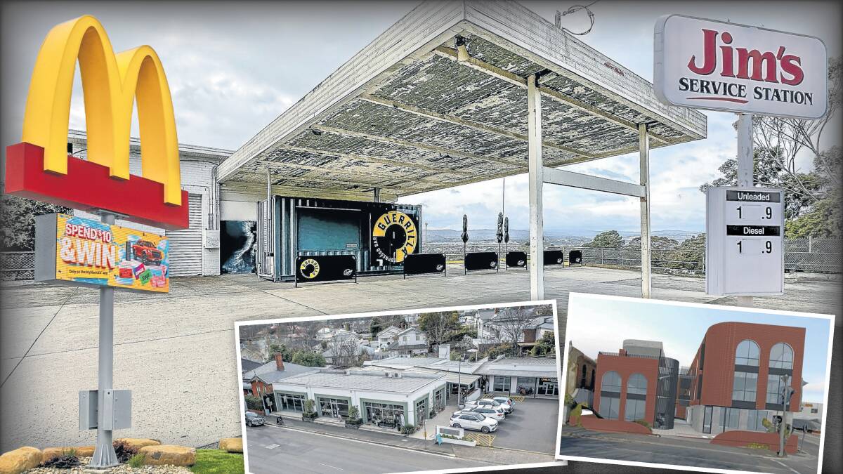 Several Launceston petrol stations have been repurposed in recent years. Pictures by Craig George, supplied, file 
