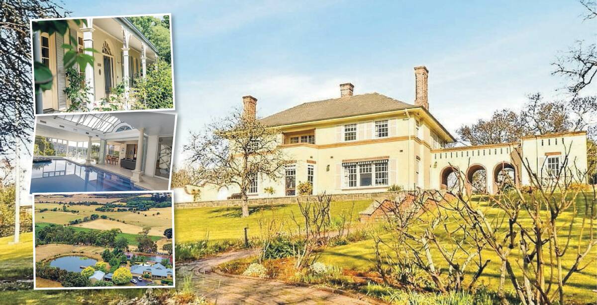 The family estate at 12 Cardigan Street, East Launceston, sold for $2,775,000 in August. Inset are 1 Blessington Road, St Leonards (top), 2 Lord Street, Launceston (middle), and 237 Glenwood Road, Relbia (bottom). Pictures supplied