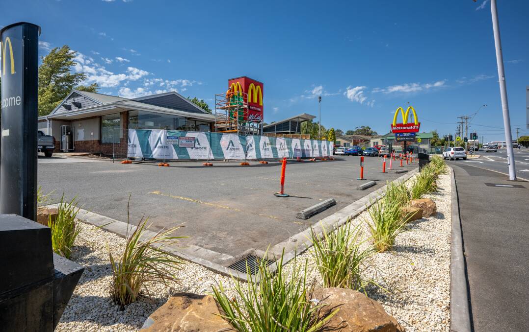 The McDonald's store at Kings Meadows. Picture by Paul Scambler 