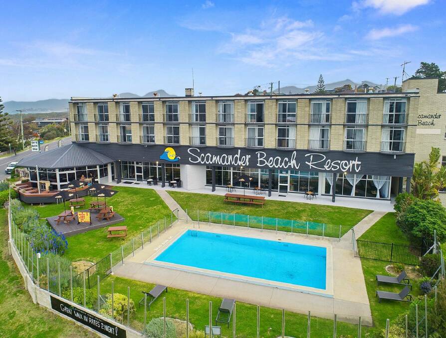 The Scamander Beach Resort sold for a price understood to be between $6.5 million and $7 million. Picture supplied
