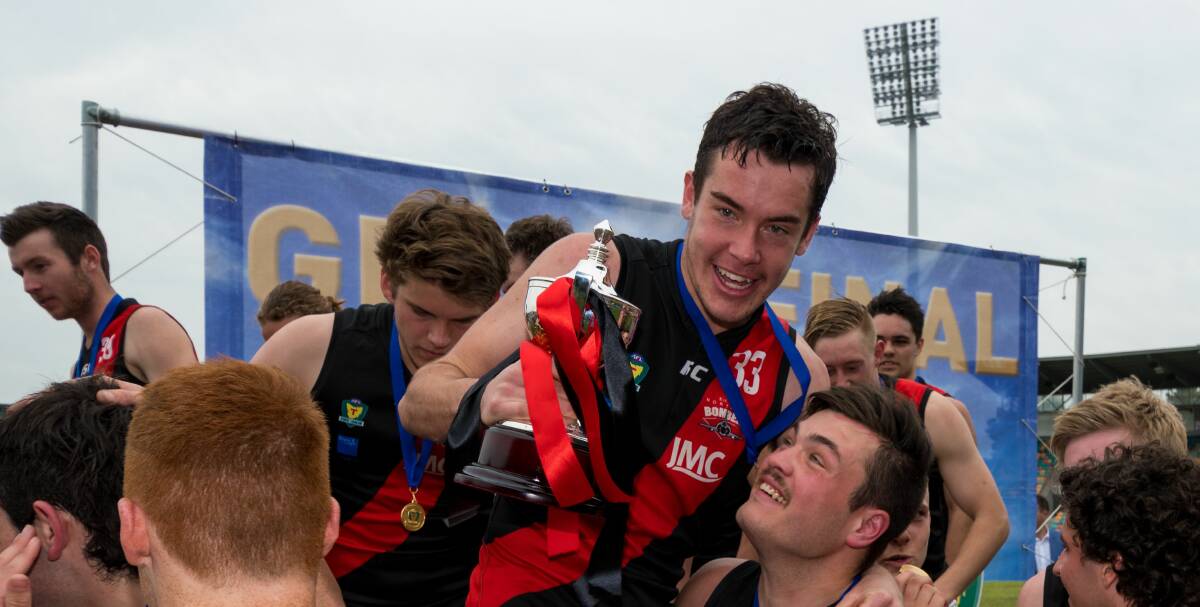 Matthew Cossins is set to play a regular role in the seniors this year after captaining North Launceston to the 2019 development league flag. 