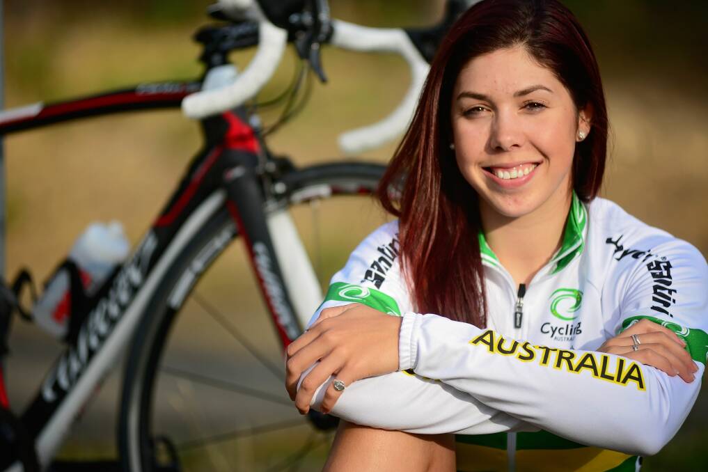 PERTH POWERHOUSE: Georgia Baker will travel to the Rio Olympics with Australian cycling team in August. 