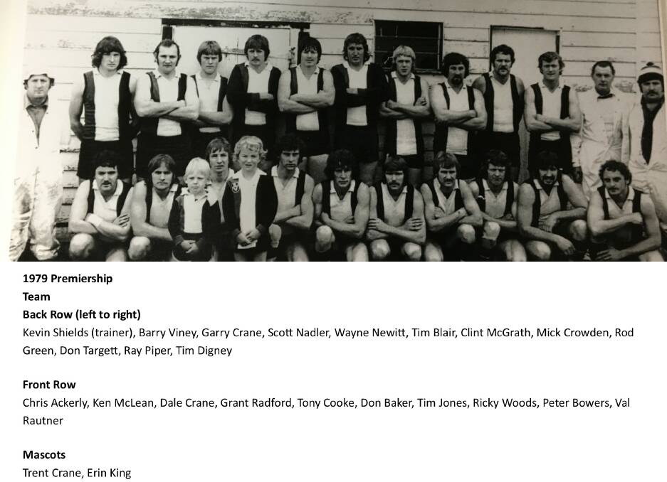 HISTORY: George Town's 1979 premiership team. Picture: Supplied
