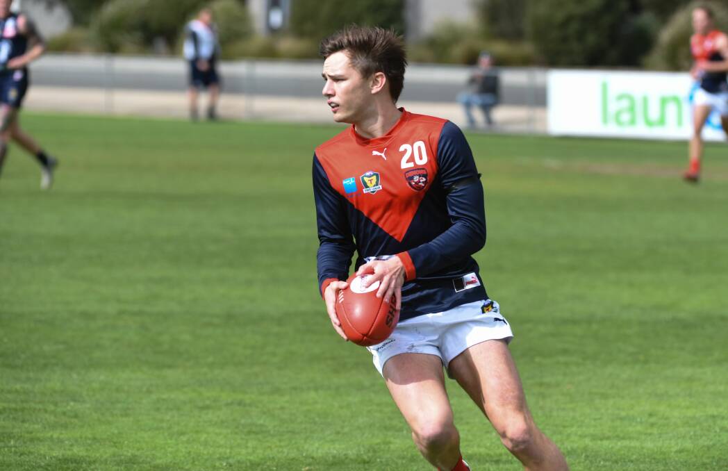 Baxter Norton has made the switch from North Hobart to Clarence this season. 