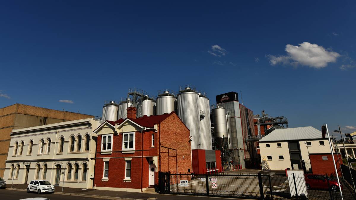 CITY STAPLE: The Esk Brewery was bought by James Boag and his son in the early 1880s. 
