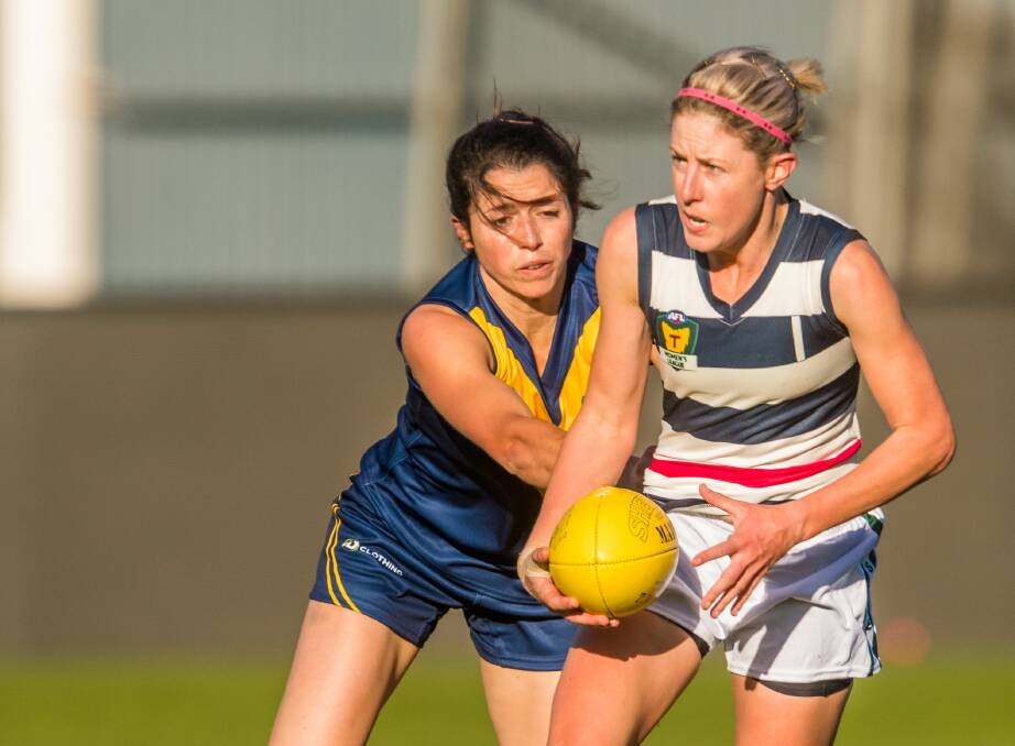 INCLUSION: Jodie Clifford will play her third State League game for the season against Glenorchy. 