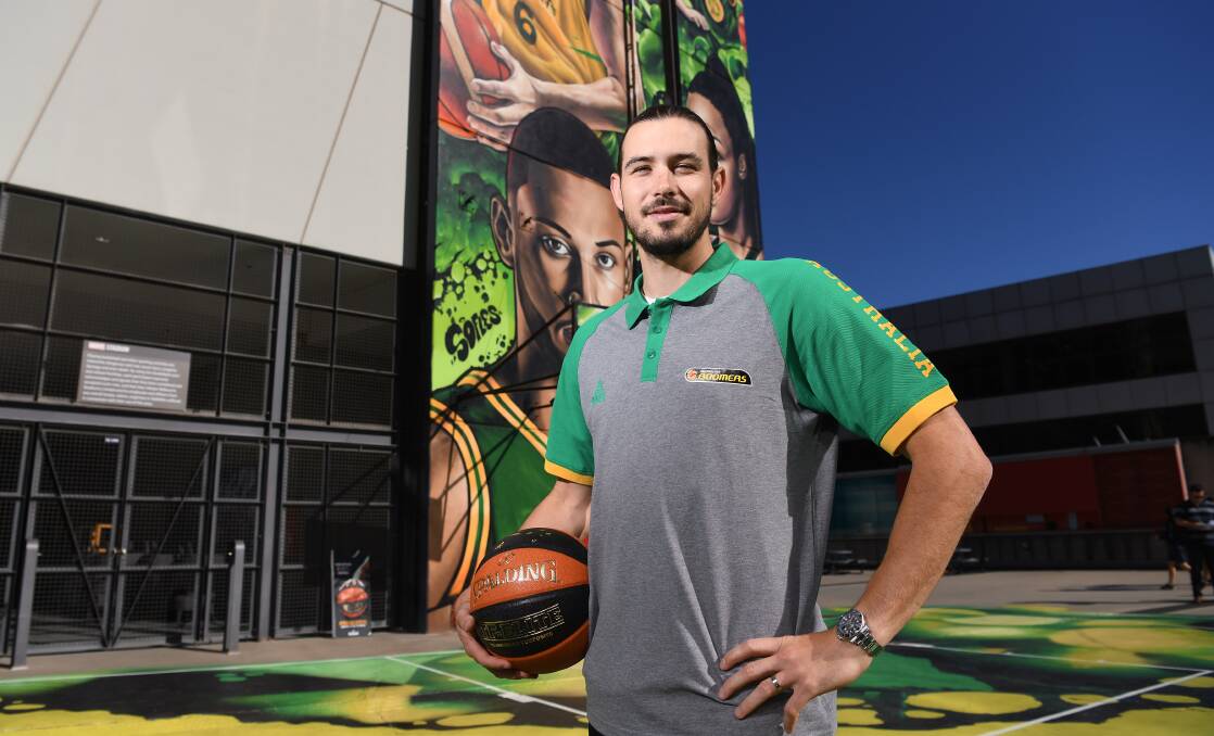 GOULDING GENERATION: Tasmanian-born basketballer Chris Goulding is in line to wear the green and gold in this year's FIBA basketball world championships. Picture: AAP