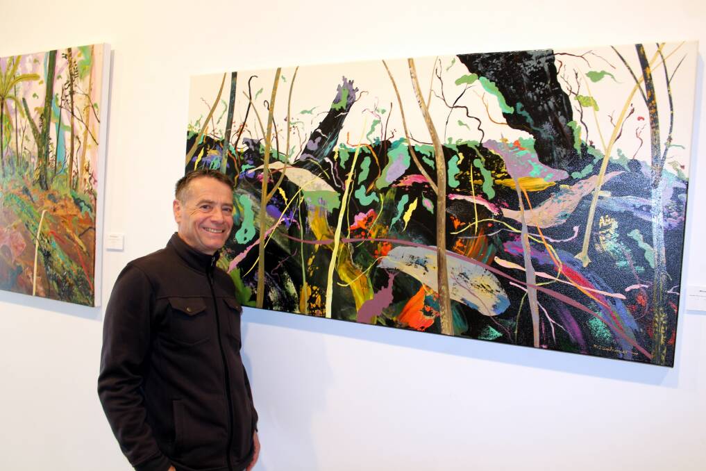 CREATIVE FORCE: Hobart artist Michael Weitnauer's exhibition Another Way will be on show at Gallery Pejean until June 10. Picture: Hamish Geale