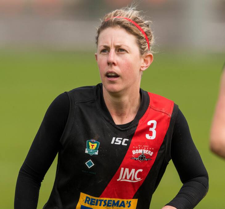GOING OUT ON A HIGH: North Launceston captain Jodie Clifford. 