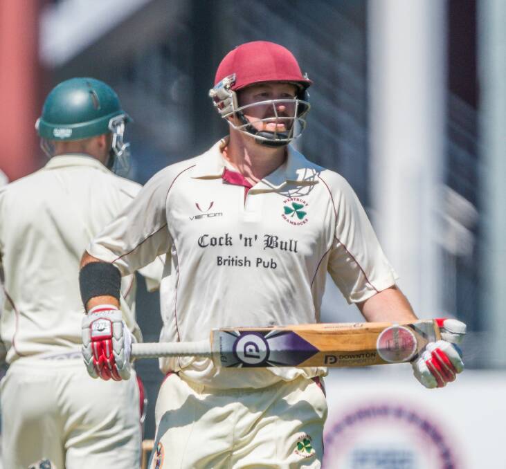 THE MASTER: Dane Anderson wasted little time getting back into the swing of things with an entertaining 103 not out in his opening game against Riverside. 