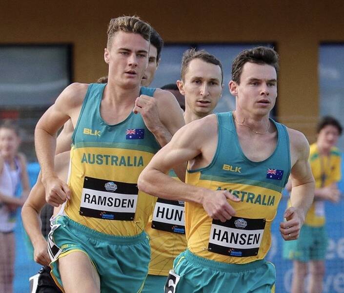 Hansen is targeting a spot in the 2020 Olympics after narrowly missing the podium at nationals in recent years. 